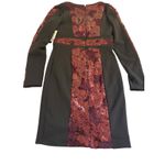 Guess NWT  Womens Black Sequined Lace V Neck Short Cocktail Body Con Dress 6 Tall Photo 1