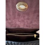 Coach Tilly Top Handle with Linear Quilting Color: Black Style# 2562 GUC Photo 8