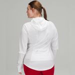 Lululemon NWT  Mist Over Hooded Windbreaker White Size 4 Photo 4