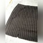 Madewell wool Pinstripe mini Skirt 4 Photo 1