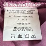 4Flex Women's Scrubs Small Top Lavender Purple V Photo 5