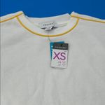 Primark  White Top with Yellow Accents Photo 3