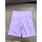 Farmers Market Bike Shorts High Waist Athletic Pocket tennis ball Lavender XS Purple Size undefined Photo 1