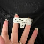 Trina Turk  black crepe high rise joggers pants 2 Photo 5