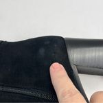 Kate Spade  Madelaine Womens Size 6B 6 Black Leather Suede Heeled Bootie‎ Strap Photo 5