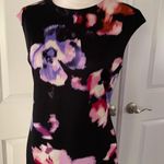 NWOT Cap Sleeve Floral Scuba Dress Multi Size 8 Photo 3