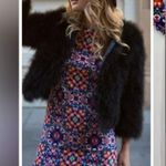 Yumi Kim  100% Silk Abstract Floral Short Sleeve Mini sheath anthropologie dress Photo 0