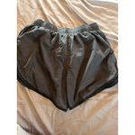 Nike Dri-Fit Heather Tempo Running Shorts Womens S Black Gray DB4487-083 Lined Photo 6