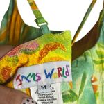 Jams World Vintage Parisian Garden Goldie Mini Dress Floral Multi size M Photo 3