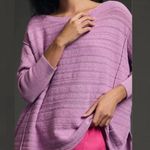 Pilcro  medium purple violet oversized tunic sweater boho raglan comfy lounge Photo 0