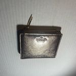 Kate Spade New York Women’s Bifold Wallet Gold Crinkled Metallic Photo 7