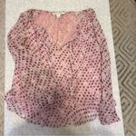 Diane Von Furstenberg  Simonia 70's Top in Daisy Shadows New Pink Photo 2