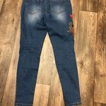 Boom Boom Jeans Embellished Destroyed Denim Skinnies | Jeans | Pants Photo 3