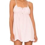 Revolve - More To Come Rocio A Line Babydoll Mini Dress in Light Pink Photo 12