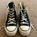 Converse Black Platform Photo 0