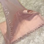 Light Flowy Pink Scarf Photo 4