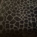 Black crushed velvet scarf Photo 1