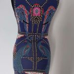 Mara Hoffman Runway Elephant Mandala Peacock  Caravan Bodycon Revolve Dress Photo 3