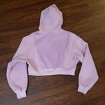 Herve Leger NWOT  Pastel Pink Princesscore Feminine Cropped Sweatshirt Size XS Photo 4