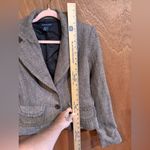 Boston Proper  Brown Tweed Look Jacket Size 6 Photo 7