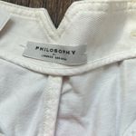 Philosophy DI LORENZO SERAFINI White Denim - Jeans Trousers Photo 3