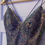 Madison James  20-393 Iridescent Sequin Mermaid Dress - Size 0 Photo 9