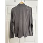 REI 2XL Grey Lightweight Pullover Fleece Zip Active Skiing Hiking Outdoor XXL Gray Photo 1