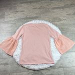 Stella & Dot MAETTE Blush Pink Lolo Top Bell Sleeve Size Small Photo 9