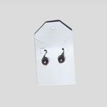 Vintage Beaded Necklace and Tassel Drop Earrings Set Orange Photo 2