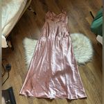 Birdy Grey  Jay Dress In Shiny Satin English Rose Photo 5