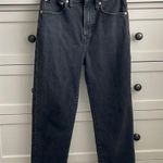 Madewell Women’s Classic Straight Jean in Lunar Wash w/ Raw Hem - Size 24 Photo 0