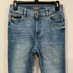 DL1961  Mara Ankle High Rise Instasculpt Straight Jeans Raw Hem Size 28 EUC Photo 1