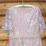Mac Duggal  EMBELLISHED ILLUSION BUTTERFLY SLEEVE COCKTAIL DRESS 16 Photo 10