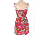 Rue 21 Red floral ruffle sundress size large Photo 2