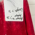 Cotton Citizen Red Distressed Destroyed Pullover Hoodie Photo 6