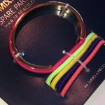 Mixit  Colorful Hair Tie Bracelet Set Photo 1