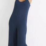 Madewell Navy Tie Strap Jumpsuit - Size - XS Photo 0