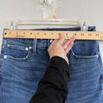 Madewell The Perfect Vintage Jeans Woman 26 27 Straight Leg Dark Wash High Rise Photo 4