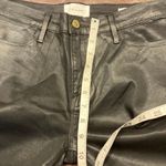 Frame  Le High Skinny Coated Black Jeans Size 28 Noir Coated High Rise Skinny Fit Photo 14
