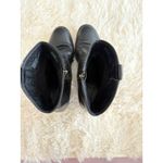 Born Black Leather Ankle‎ Boots Western Cowboy Cowgirl Lace Up Zip Women 9 Photo 9