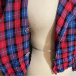 Ann Taylor  | Vintage Plaid Cropped Motor Jacket Photo 1