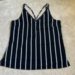 Jules & Leopold  Black & White Striped Lightweight Tank   Size Medium Photo 0