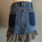 Denim Mini Skirt Multiple Size M Photo 2