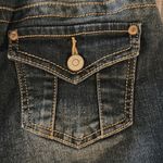 Haute Mama Maternity Denim Full Panel Shorts Size Med EUC #4730 Blue Photo 4