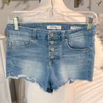 Wild Blue  Denim Jean Shorts Womens 3 Photo 2