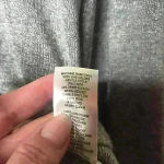 Tahari Gray Heather Ruffle Sleeve light weight sweater Sz S Photo 7