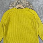 Gap Relaxed Rollneck Shaker Sweater Longsleeve Chunky in Solar Flare Yellow S Photo 9