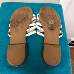 Kelly & Katie Womens  White Slip On Sandals Photo 3