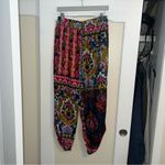 Anthropologie Zadie Velvet Abstract Print Sleep Pants Photo 2