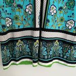 London Times Turquoise  print shift dress. Size 10. Easy to just throw on and go! Photo 4